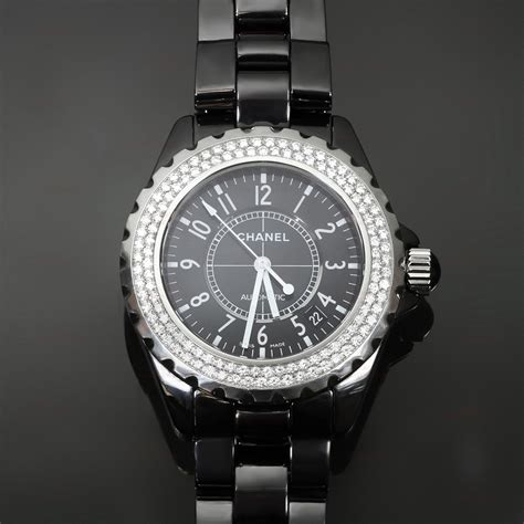 chanel j12 38mm for factory|j12 Chanel watch with diamonds.